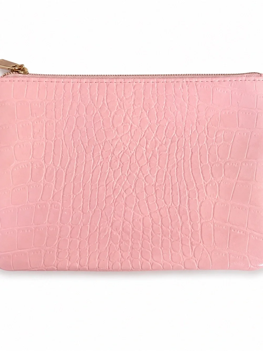 ipsy Mixed Color Makeup Pouch Set - Pink, Gold, Coral, Lavender, Blue, Tan